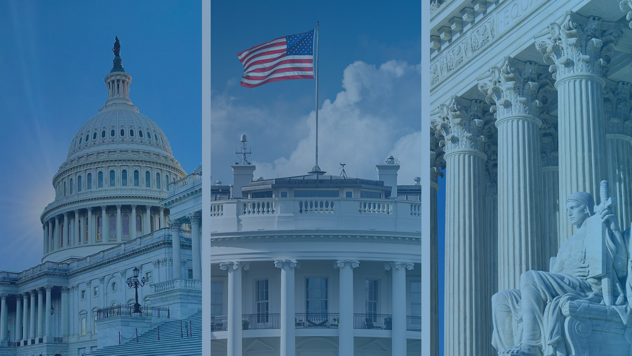 graphic of us capitol building and supreme court
